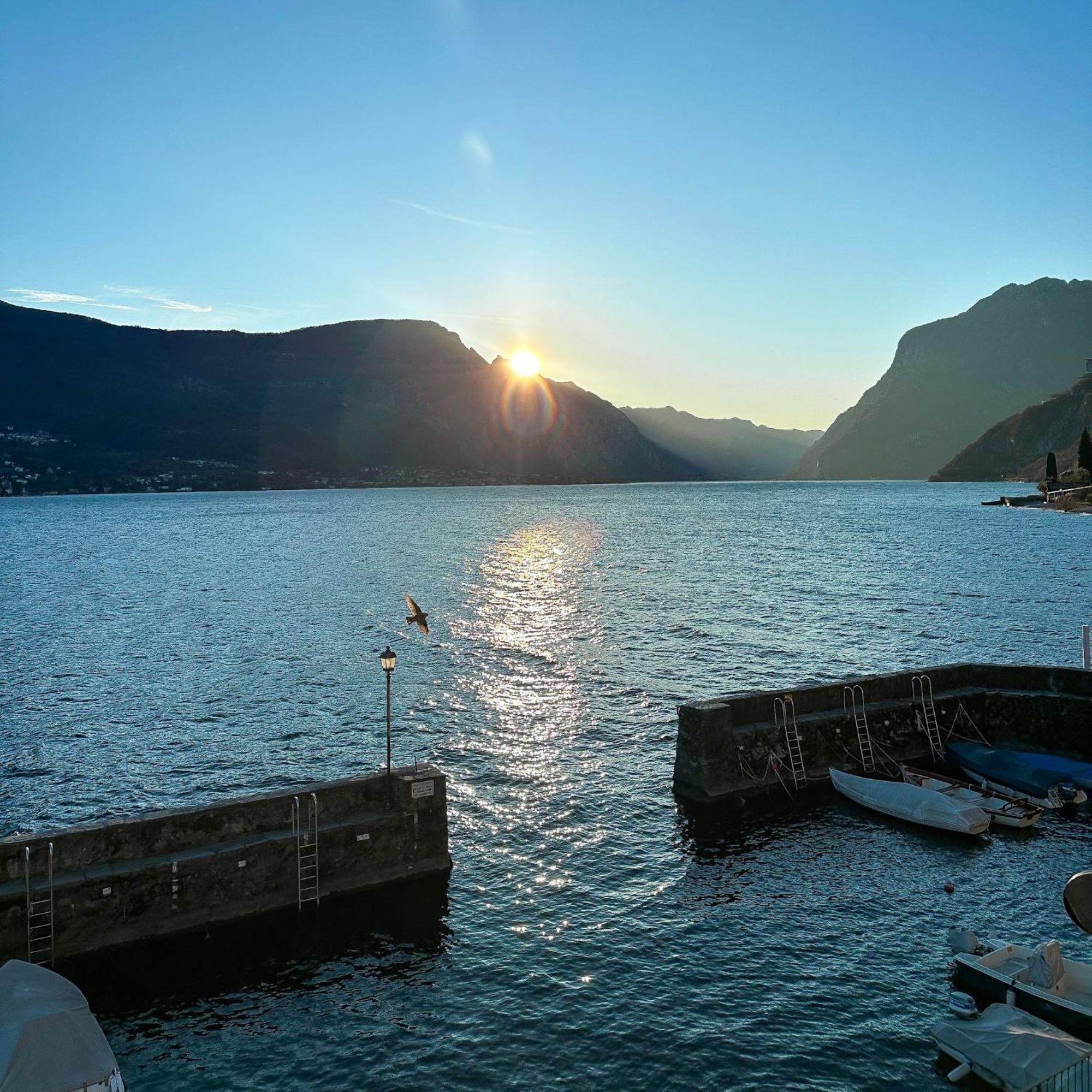 Renzo E Lucia Lake View Apartment Oliveto Lario Zimmer foto